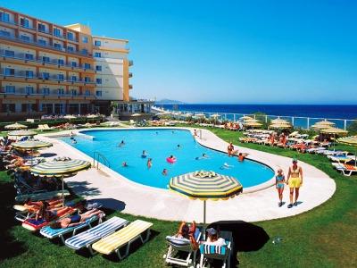 Hotel Belvedere Beach Rhodes City Exterior photo