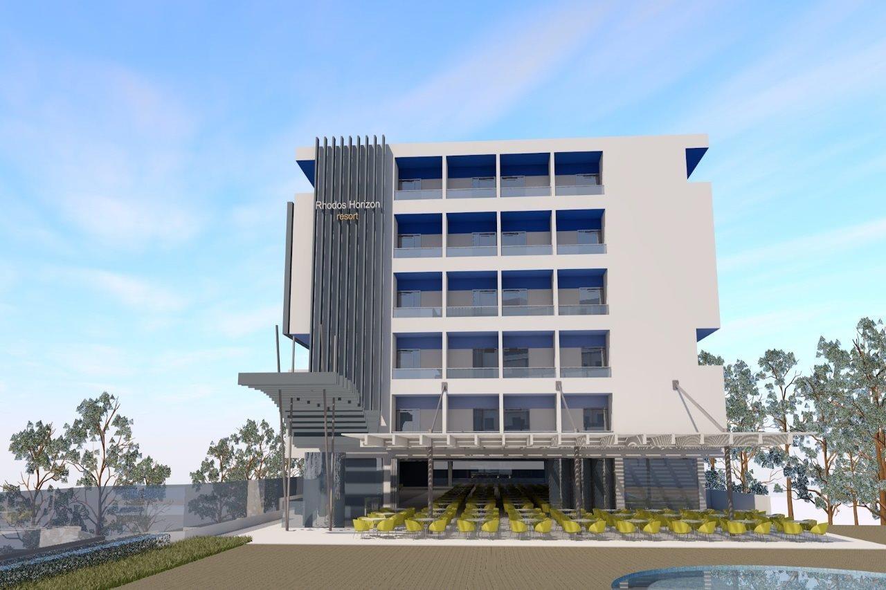 Hotel Belvedere Beach Rhodes City Exterior photo